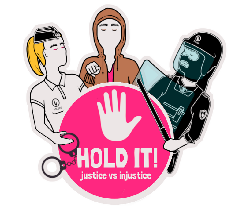 HOLD IT! Banner